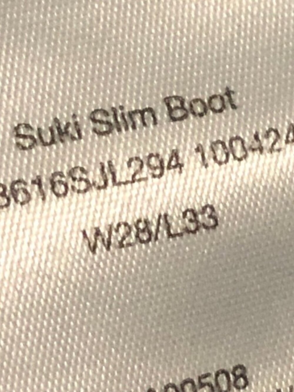 SILVER SUKI SLIM BOOT JEANS 28x33 ⭐️ - Picture 7 of 13